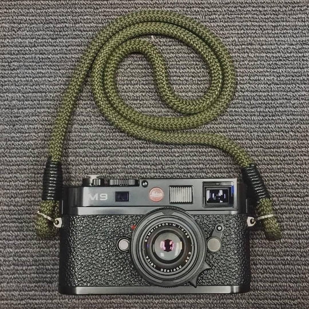 Olive Green Macrame Camera Strap  Photography Lover Gifts — That